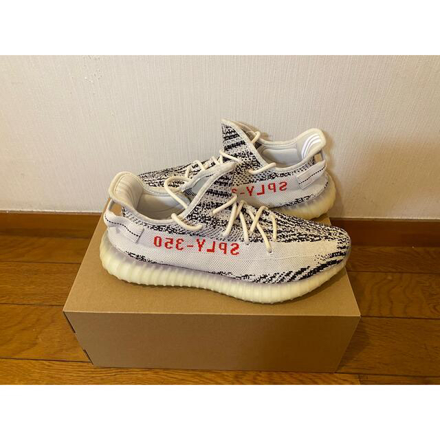 アディダス イージーブースト350 V2 ゼブラ 28.5cm 安い購入 37%割引
