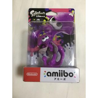 ニンテンドースイッチ(Nintendo Switch)のamiibo イカ ネオンパープル スプラトゥーン(ゲームキャラクター)