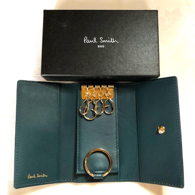 Paul Smith(ポールスミス)の【特別価格】新品・レア❤︎Paul Smith6連キーケース 深緑 メンズのファッション小物(キーケース)の商品写真