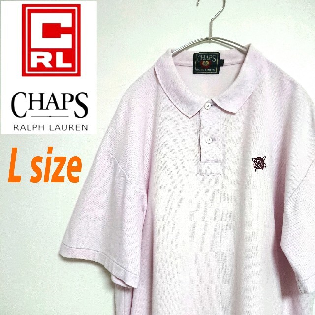90s CHAPS チャップス ラルフローレン ポロシャツ 刺繍ワンポイントロゴ | フリマアプリ ラクマ