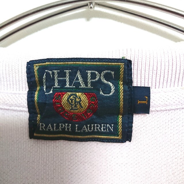 CHAPS - 90s CHAPS チャップス ラルフローレン ポロシャツ 刺繍ワン 