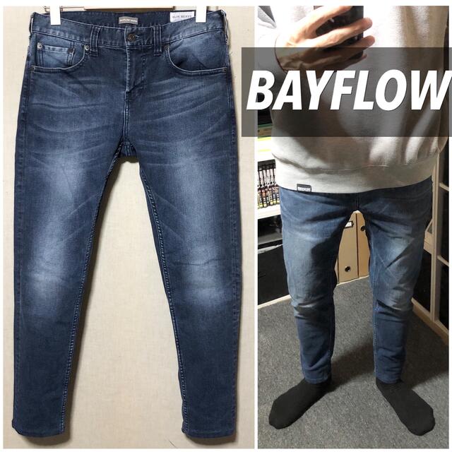 BAYFLOW(ベイフロー)の状態良BAYFLOW匿名配送size29ダメージジーンズスキニーデニムメンズ メンズのパンツ(デニム/ジーンズ)の商品写真