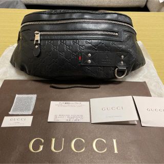 美品 グッチ GUCCI ボディーバッグ ショルダーバッグ ウエスト