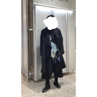 ヨウジヤマモト(Yohji Yamamoto)のヨウジヤマモト 21aw シワギャバサルエルパンツ 20ss 21ss 22ss(サルエルパンツ)