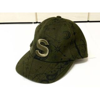 サカイ(sacai)のsacai dr.woo cap カーキ(キャップ)