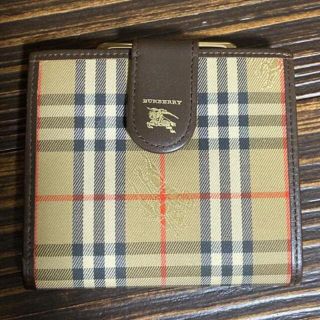 BURBERRY - 美品✨バーバリー 折り財布 がま口 ノバチェック ロゴ ...