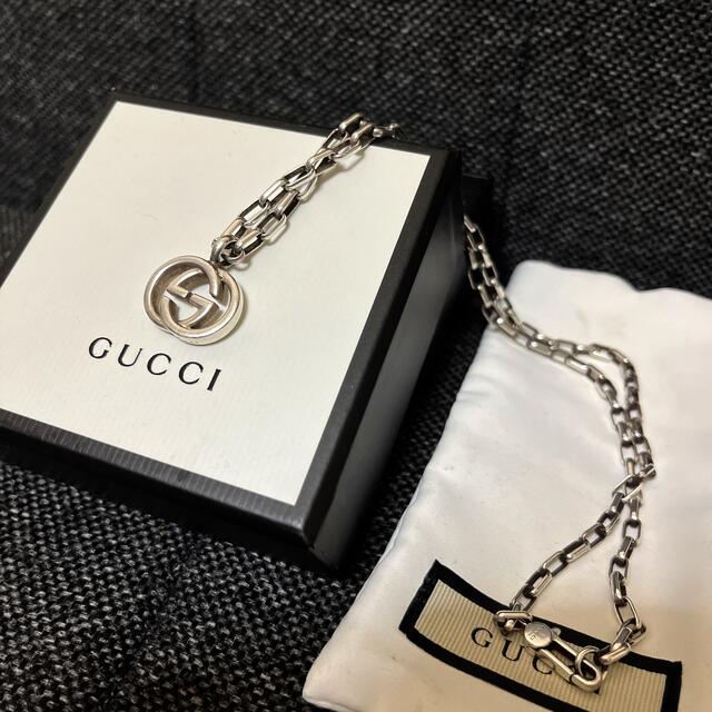 Gucci(グッチ)のGUCCI GGロゴ シルバー ネックレス メンズのアクセサリー(ネックレス)の商品写真