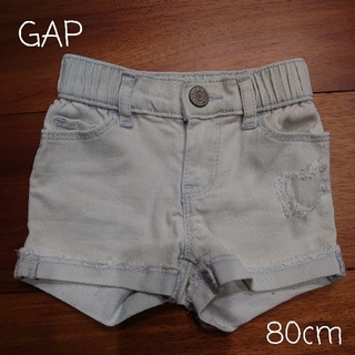 ギャップキッズ(GAP Kids)のGAP デニムショートパンツ 80cm(パンツ)