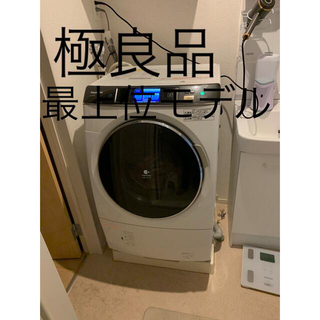 パナソニック(Panasonic)の【極良品】Panasonic ドラム式洗濯機　最上モデル　訳あり(洗濯機)