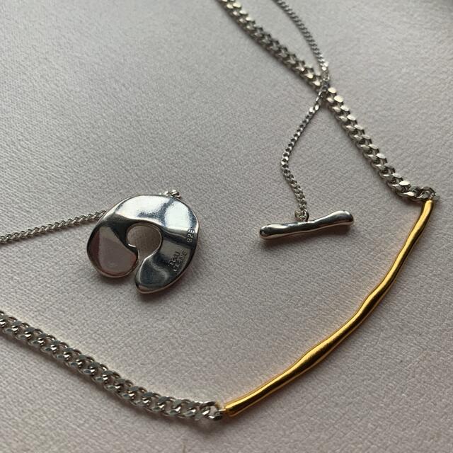 TEN.×CLANE TWIG CHAIN NECKLACE-
