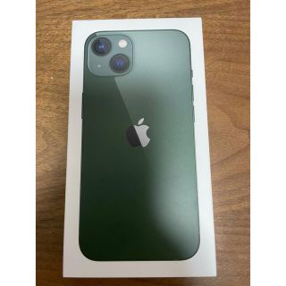 iPhone 13 128GB 店舗にて傷の確認のため開封