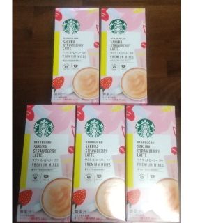 スターバックスコーヒー(Starbucks Coffee)のスターバックス サクラストロベリー ラテ 4本×5箱=20杯分(その他)