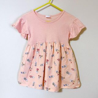 ベビーギャップ(babyGAP)のbaby GAP 90cm 女の子 半袖ワンピース(ワンピース)