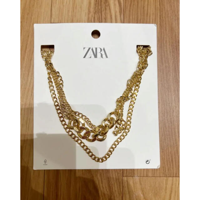 ZARA(ザラ)のZARA チェーン ネックレス ゴールド レディースのアクセサリー(ネックレス)の商品写真