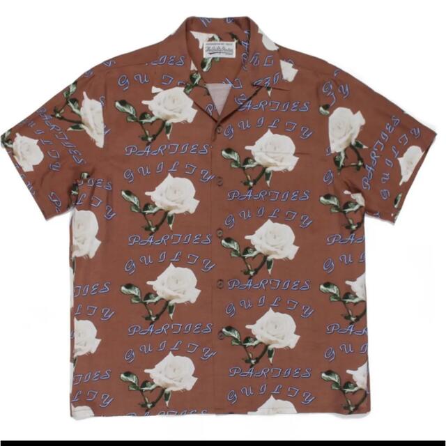 WACKO MARIA(ワコマリア)のWACKO MARIA Hawaiian Shirt アロハシャツ　薔薇 メンズのトップス(シャツ)の商品写真
