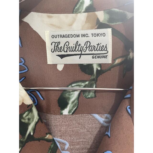 WACKO MARIA Hawaiian Shirt アロハシャツ　薔薇 2