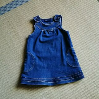 ベビーギャップ(babyGAP)のgap デニムワンピース size90(ワンピース)