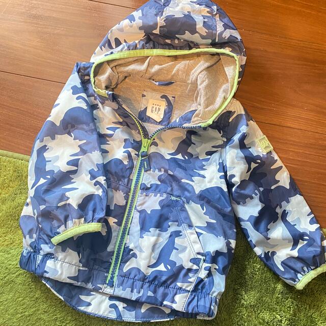 babyGAP(ベビーギャップ)のGAP ウインドブレーカー　パーカー キッズ/ベビー/マタニティのベビー服(~85cm)(シャツ/カットソー)の商品写真