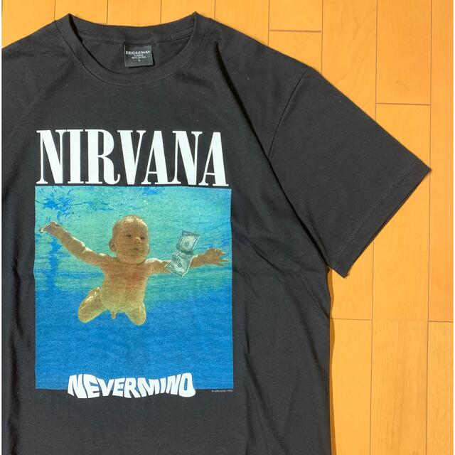 キムタク着用 ニルヴァーナ NIRVANA バンド バンt L