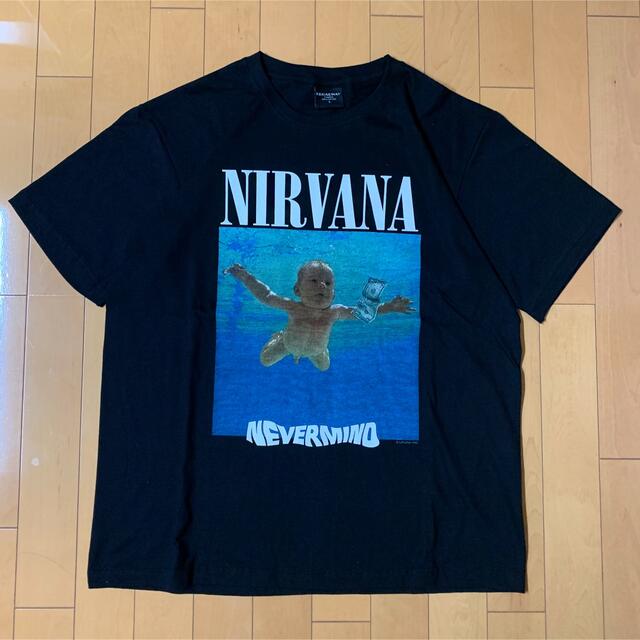 キムタク着用 ニルヴァーナ NIRVANA バンド バンt Lの通販 by ミファ