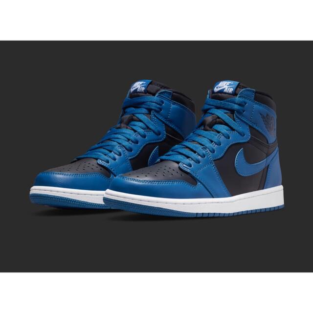 靴/シューズ【27.5】Nike Air Jordan 1 High Marina Blue