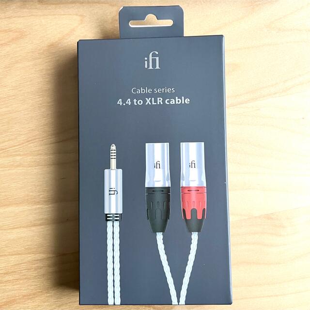 《新品・未開封》iFI AUDIO 4.4mm to XLRバランスケーブルスマホ/家電/カメラ