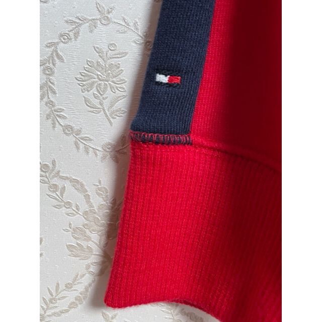 TOMMY HILFIGER(トミーヒルフィガー)の新品タグ付き Tommy Hilfiger トミーヒルフィガー レッドワンピース レディースのワンピース(ひざ丈ワンピース)の商品写真