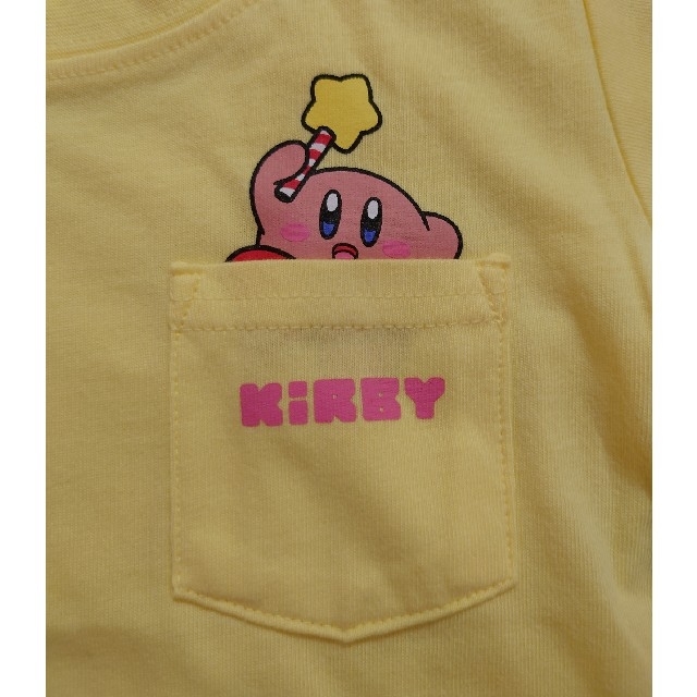 任天堂(ニンテンドウ)の星のカービィ　シャツ キッズ/ベビー/マタニティのキッズ服男の子用(90cm~)(Tシャツ/カットソー)の商品写真