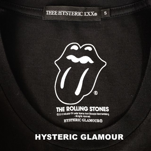 Thee Hysteric XXX(ジィヒステリックトリプルエックス)の【THEE HYSTERIC XXX】Rストーンズ TASCHEN Tシャツ メンズのトップス(Tシャツ/カットソー(半袖/袖なし))の商品写真