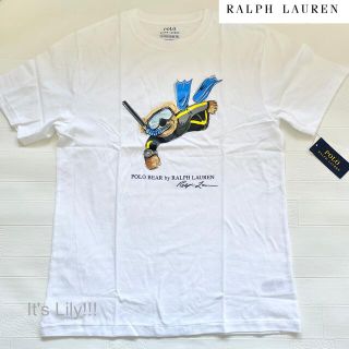 ラルフローレン(Ralph Lauren)の3t100cm　ラルフローレン　ベア　親子　兄弟　コーデ　白(Tシャツ/カットソー)