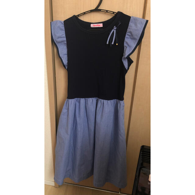 familiar(ファミリア)のワンピース キッズ/ベビー/マタニティのキッズ服女の子用(90cm~)(ワンピース)の商品写真