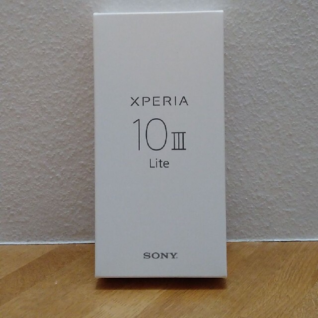 未使用新品】Xperia 10 III Lite ブラック XQ-BT44-