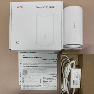 ファーウェイ(HUAWEI)のSpeed Wi-Fi HOME WHITE L01 HWS31SWA(PC周辺機器)