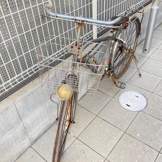 超希少 レトロ 日本製 自転車 MADE IN JAPAN ロッドブレーキの 超希少 レトロ 日本製 自転車 MADE IN JAPAN ロッドブレーキの