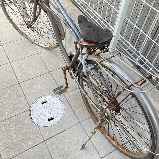 超希少 レトロ 日本製 自転車 MADE IN JAPAN ロッドブレーキ