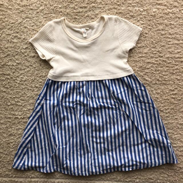 SM2(サマンサモスモス)のSamansa Mos2 ワンピース　サイズ100〜110 キッズ/ベビー/マタニティのキッズ服女の子用(90cm~)(ワンピース)の商品写真