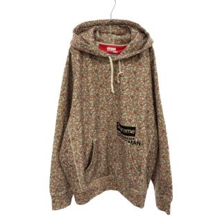 シュプリーム(Supreme)のSUPREME シュプリーム ×ジュンヤワタナベ コムデギャルソンマン 21AW フローラル総柄プルオーバースウェットパーカー マルチ(パーカー)