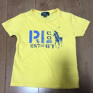 ラルフローレン(Ralph Lauren)のイエロー　ラルフローレン Tシャツ　24M (Tシャツ/カットソー)