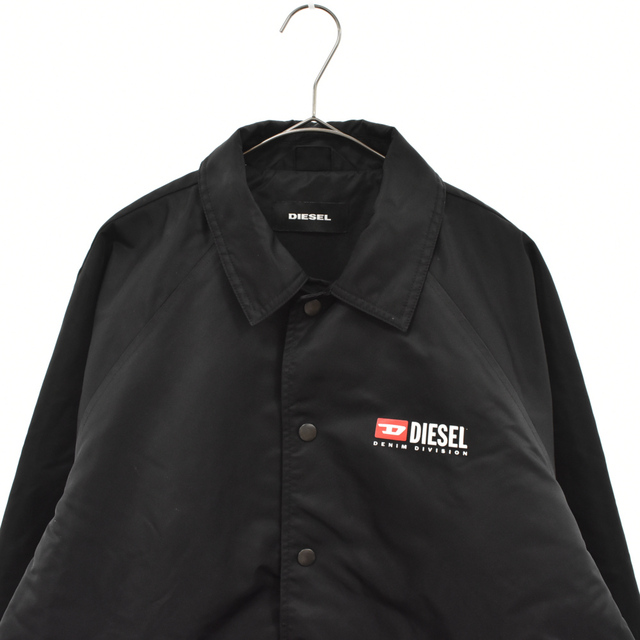 DIESEL ディーゼル Back Scalp Logo Print Coach Jacket  キルティングライナーバックスカルプロゴプリントコーチジャケット 裏地キルティングナイロンジャケット