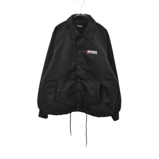 ディーゼル(DIESEL)のDIESEL ディーゼル Back Scalp Logo Print Coach Jacket キルティングライナーバックスカルプロゴプリントコーチジャケット 裏地キルティングナイロンジャケット(その他)