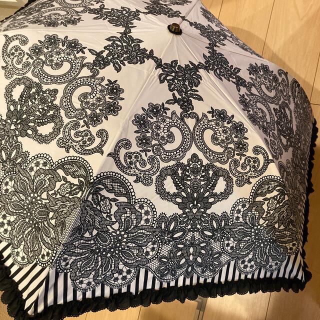 日傘　雨傘　折りたたみ傘　UVカット日傘 レディースのファッション小物(傘)の商品写真