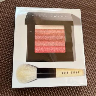 ボビイブラウン(BOBBI BROWN)の【新品未使用】ボビイブラウン シマーブリック ローズ ブラシ限定セット(チーク)