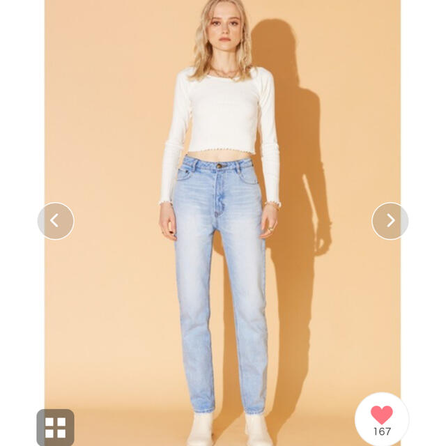 ALEXIA STAM(アリシアスタン)の ALEXIA STAM  Regular Tapered Denim  レディースのパンツ(デニム/ジーンズ)の商品写真