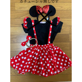 ディズニー(Disney)のミニー　コスチューム　3点セット　110  子供(衣装)
