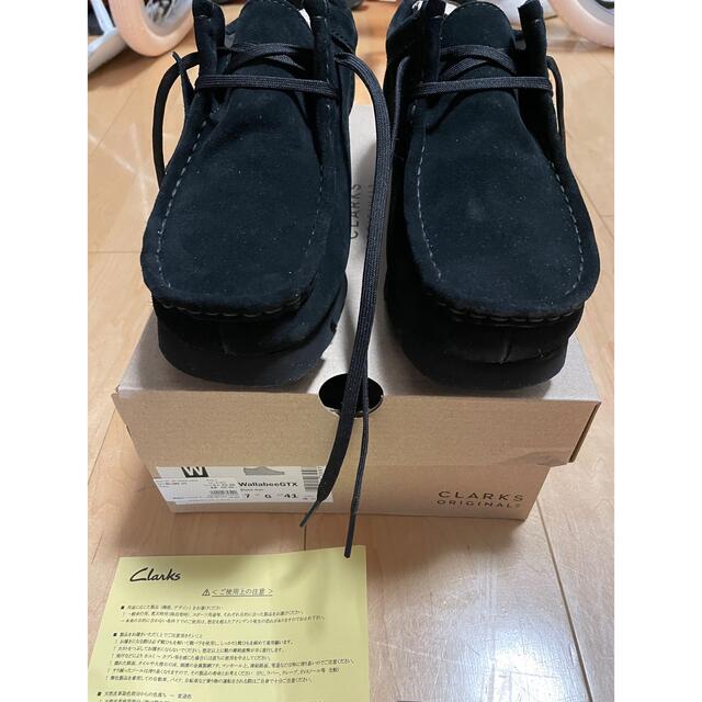 Clarks - 新品 clarks wallabee gtx ワラビー ゴアテックス uk7.0の