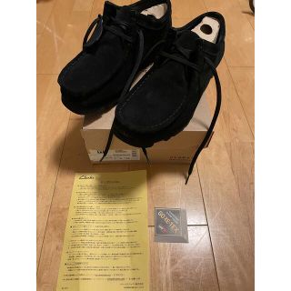 クラークス(Clarks)の新品 clarks wallabee gtx ワラビー ゴアテックス uk7.0(ブーツ)