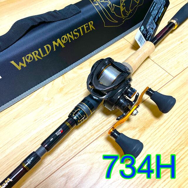 アブガルシア ワールドモンスター734H・ロキサーニ パワーシューター左