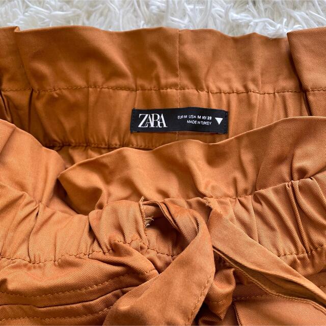 ZARA(ザラ)のZARA ウエストリボン　ショートパンツ レディースのパンツ(ショートパンツ)の商品写真