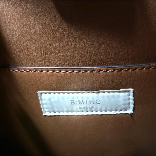 B:MING LIFE STORE by BEAMS(ビーミング ライフストア バイ ビームス)のB:MING by beams 2way ハンドバッグ ショルダー キャメル レディースのバッグ(ハンドバッグ)の商品写真