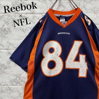 リーボック(Reebok)のリーボック×NFL  デンバーブロンコス　ナンバリングゲームシャツ(Tシャツ/カットソー(半袖/袖なし))